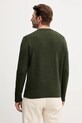 Odzież United Colors of Benetton sweter wełniany 103MK1N24.507. zielony