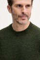 United Colors of Benetton pulover de lana verde 103MK1N24.507.