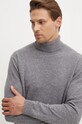 Вовняний светр United Colors of Benetton сірий 1002U2180