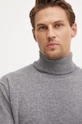 Вовняний светр United Colors of Benetton 1002U2180 сірий