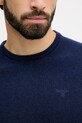 Barbour sweter wełniany MKN0345 granatowy