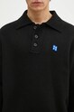 Ader Error woolen jumper black BM42FYKT0106BK