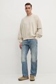 Heliot Emil hanorac de bumbac SS25.M.08.062.ST18.CO bej AA00