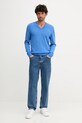 Μάλλινο πουλόβερ United Colors of Benetton 1002U4407 μπλε AA00