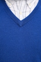 United Colors of Benetton sweter wełniany 1002U4407 niebieski