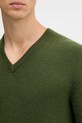 United Colors of Benetton sweter wełniany 1002U4407 zielony