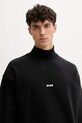 Bombažen pulover MSGM črna 2000MM508.300000