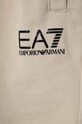 Chłopiec EA7 Emporio Armani szorty bawełniane dziecięce 8NBS51.BJ05Z beżowy