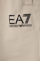 Chłopiec EA7 Emporio Armani szorty bawełniane dziecięce 8NBS51.BJ05Z beżowy