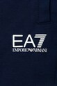 CHLAPEC Dětské bavlněné šortky EA7 Emporio Armani 8NBS51.BJ05Z námořnická modř