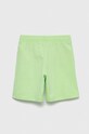 EA7 Emporio Armani szorty bawełniane dziecięce 8NBS51.BJ05Z zielony AA00