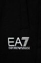 Chłopiec EA7 Emporio Armani szorty bawełniane dziecięce 8NBS51.BJ05Z czarny