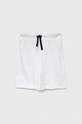 Детские хлопковые шорты United Colors of Benetton casual белый 3BL0C901H.G.NOS