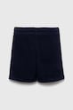 Dječje pamučne kratke hlače United Colors of Benetton 3J68C901G.G.NOS mornarsko plava AA00