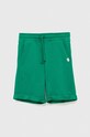 Дитячі бавовняні шорти United Colors of Benetton casual зелений 3J68C901G.G.NOS