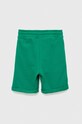 Дитячі бавовняні шорти United Colors of Benetton 3J68C901G.G.NOS зелений AA00