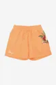 oranžová Detské krátke nohavice Kenzo Kids Chlapčenský