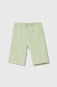 Guess pantaloni scurți din bumbac pentru copii casual verde L93Q25.KAUG0.PPYH