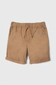 United Colors of Benetton shorts di lana bambino/a tessuto beige 4AC7G900O.P.Continuativ