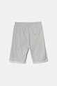 Guess pantaloni scurți din bumbac pentru copii L93Q25.KAUG0.PPYA gri AA00