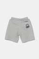 Детские хлопковые шорты United Colors of Benetton 3BL0C903L.G.NOS серый AA00