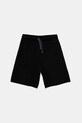 United Colors of Benetton pantaloni scurți din bumbac pentru copii uni negru 3BL0C903L.G.NOS