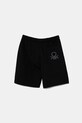 United Colors of Benetton pantaloni scurți din bumbac pentru copii 3BL0C903L.G.NOS negru AA00