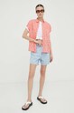 Marc O'Polo szorty jeansowe Filda M44923813031 niebieski AA00