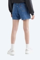 Levi's denim shorts Pleated Ribcage Short blue