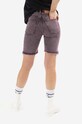 Clothing Aries cotton denim shorts Acid Wash Denim AR30204 pink
