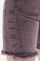 Aries cotton denim shorts Acid Wash Denim pink AR30204