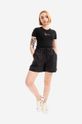 Bavlněné šortky Woolrich Poplin Short CFWWSH0021FRUT302 CFWWSH0021FRUT3027 černá AA00