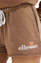Одяг Бавовняні шорти Ellesse Colieur SGM14015 коричневий