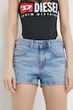 Diesel pantaloni scurți jeans albastru A12764.0DQAF