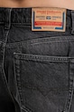 Diesel szorty jeansowe DE-JIRO SHORTS czarny A19060.0DBEM