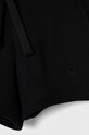 Fete United Colors of Benetton pantaloni scurți din bumbac pentru copii 3J70G900O.P.Continuativ negru