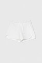 United Colors of Benetton pantaloni scurți din bumbac pentru copii uni alb 3J70G900O.P.NOS.PPYH