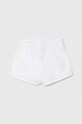 Παιδικό βαμβακερό σορτς United Colors of Benetton 3I1XC901F.G.Continuativ λευκό AA00