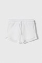 United Colors of Benetton pantaloni scurți din bumbac pentru copii casual alb 3I1XG900N.P.NOS