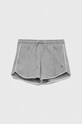 United Colors of Benetton szorty bawełniane dziecięce casual szary 3BL0C901E.G.NOS