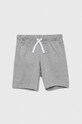 United Colors of Benetton szorty bawełniane dziecięce bawełna szary 3BL0G900Q.P.NOS