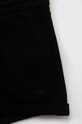 Băieți United Colors of Benetton pantaloni scurți din bumbac pentru copii 3J68C901C.G.NOS negru