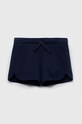United Colors of Benetton szorty bawełniane dziecięce bawełna granatowy 3J70G900O.P.NOS