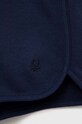 Băieți United Colors of Benetton pantaloni scurți din bumbac pentru copii 3J70G900O.P.NOS bleumarin