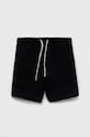 Детские хлопковые шорты United Colors of Benetton casual чёрный 3J70G900P.P.NOS