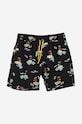 Детские шорты Happy Socks Island In The Sun узор чёрный KISL116.9300