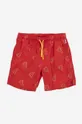 červená Detské krátke nohavice Happy Socks Pizza Slice Detský