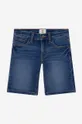 Detské rifľové krátke nohavice Timberland Bermuda Shorts modrá
