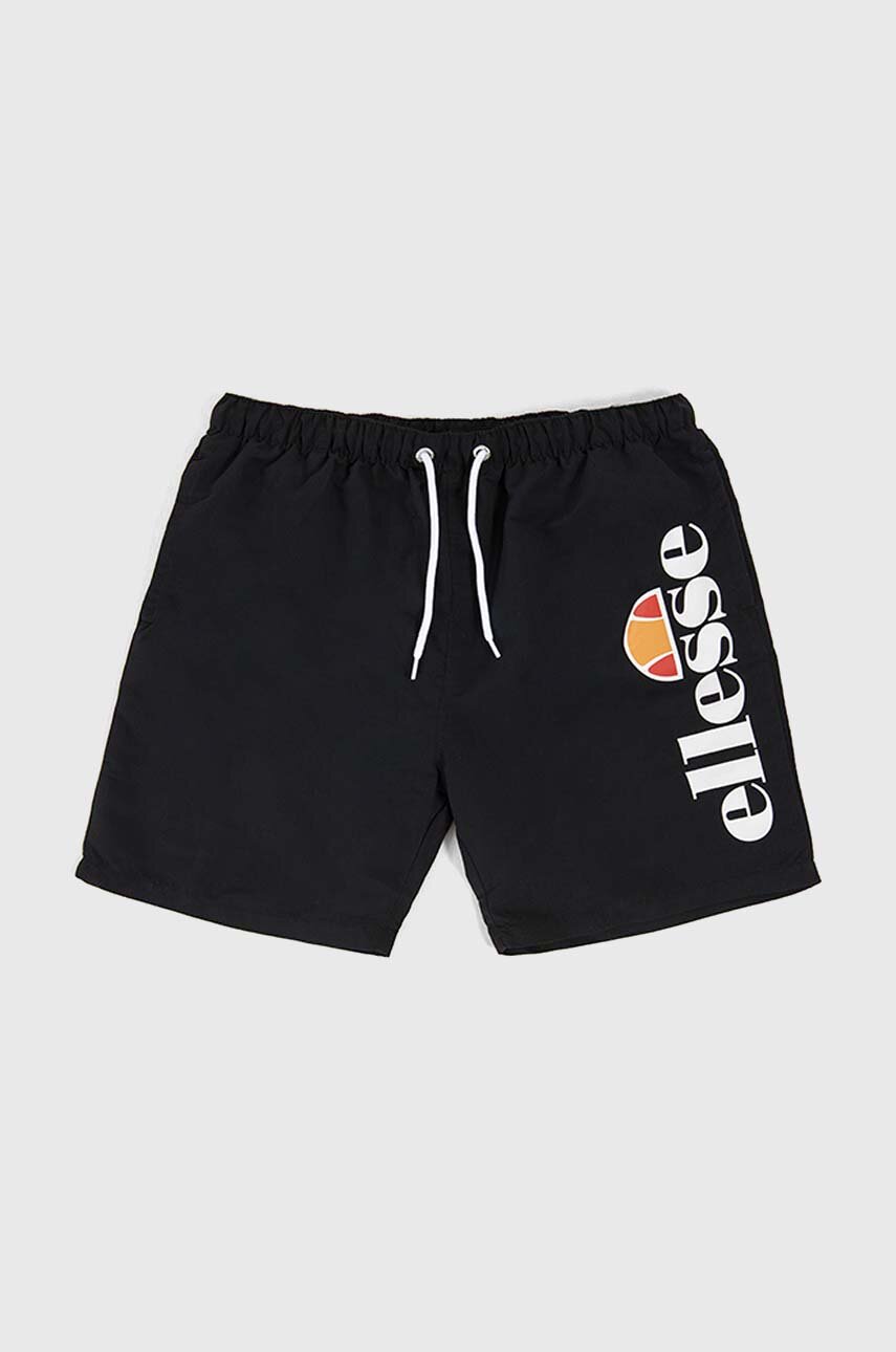 Dječje kratke hlače za kupanje Ellesse print crna S3E08580