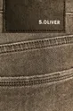 sivá s. Oliver - Rifľové krátke nohavice